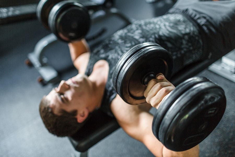 Man in the gym